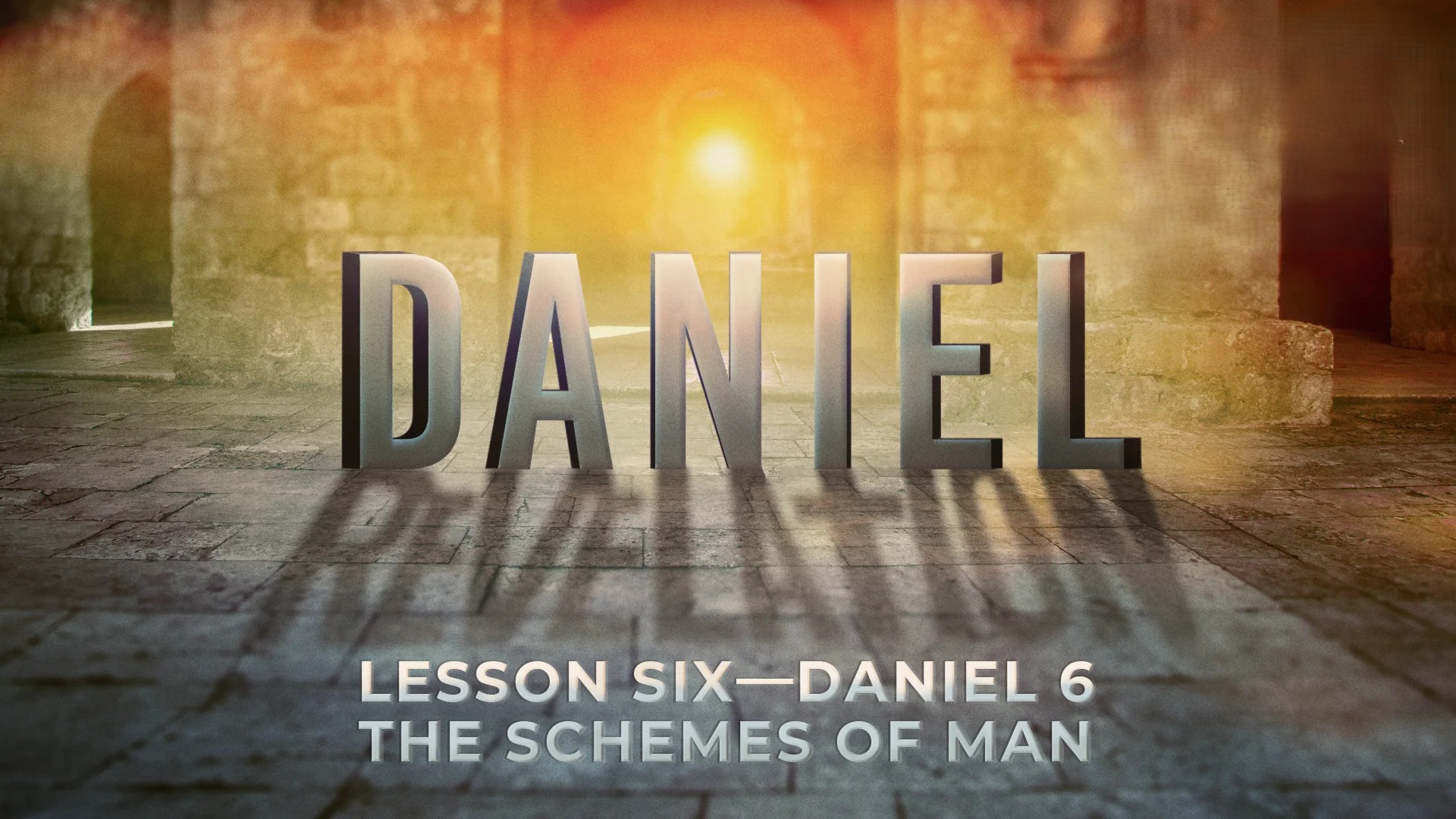 Story of Daniel in the Lion’s Den